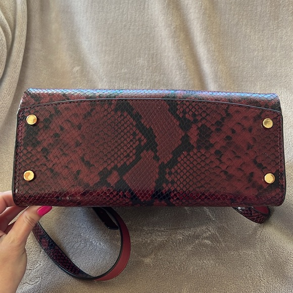 Kate Spade Snake Embossed Satchel - Picture 8 of 16